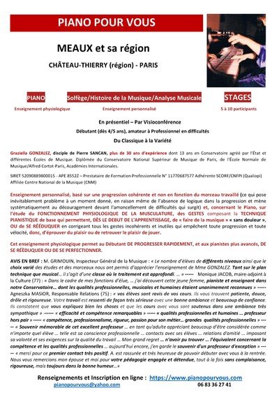 PianoPourVous - Piano, Solfège, Histoire de la Musique, Analyse Musicale 