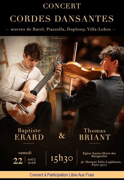 Récital Guitare classique & Violon