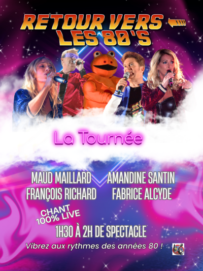 Retour vers les 80'S - Spectacle musicale les année 80'S