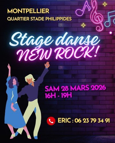 Stage initiation à la danse NEW ROCK!