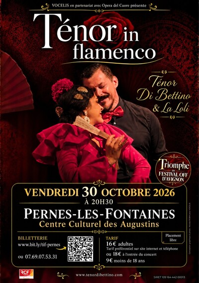 "Ténor in flamenco", show musical n°1 du Festival d'Avignon
