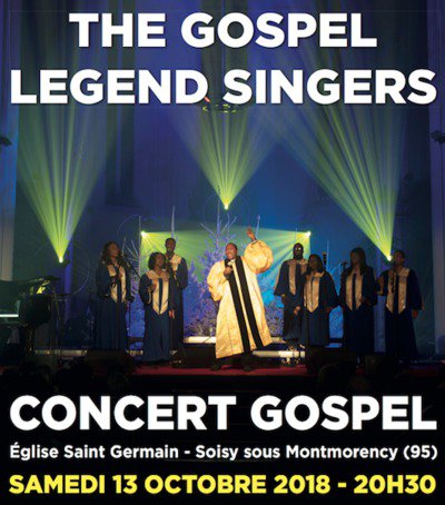 "The Gospel Legend Singers" en Concert Gospel