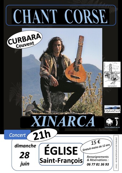 Xinarca, chant et cistre corses 