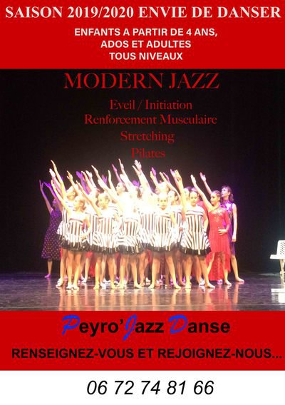 Association Peyro'Jazz Danse - Ecole de danse Peyro'jazz Danse