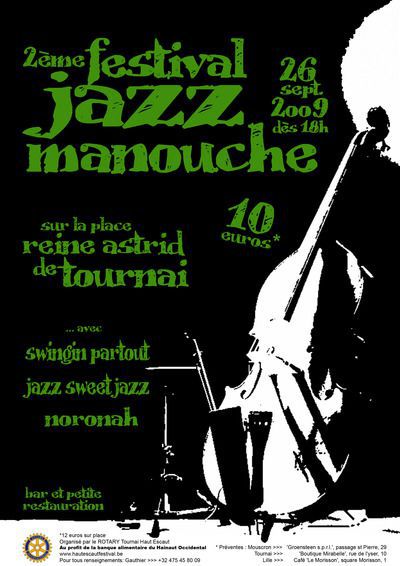 Festival de Jazz Manouche de Tournai du 26/09/2009