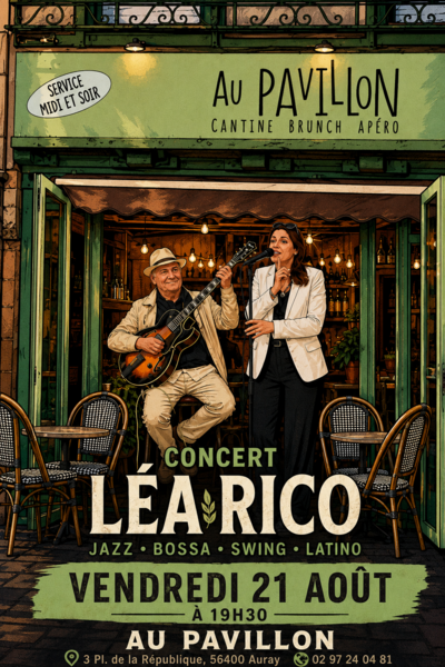 Le Duo Léa Rico en concert au Pavillon à Auray !
