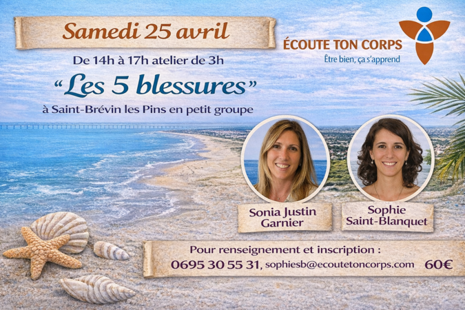 Les 5 blessures qui t'empêchent d'être toi-même