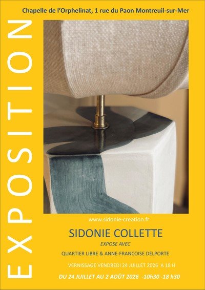 Lumiére & céramique :SIDONIE COLLETTE expose