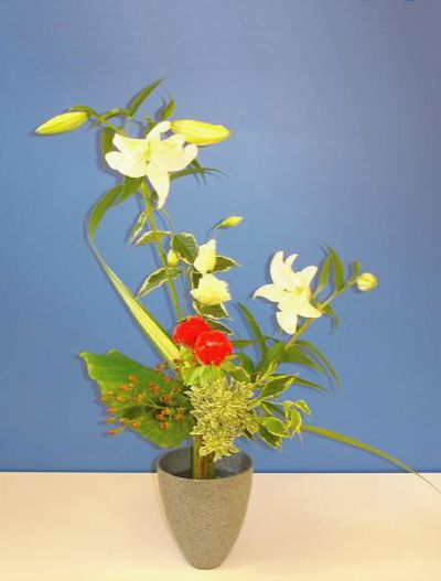 Quartier Japon - Ateliers d'ikebana - l'art floral japonais