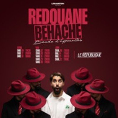 Redouane Behache, Bande d'Hypocrites - Le République, Paris