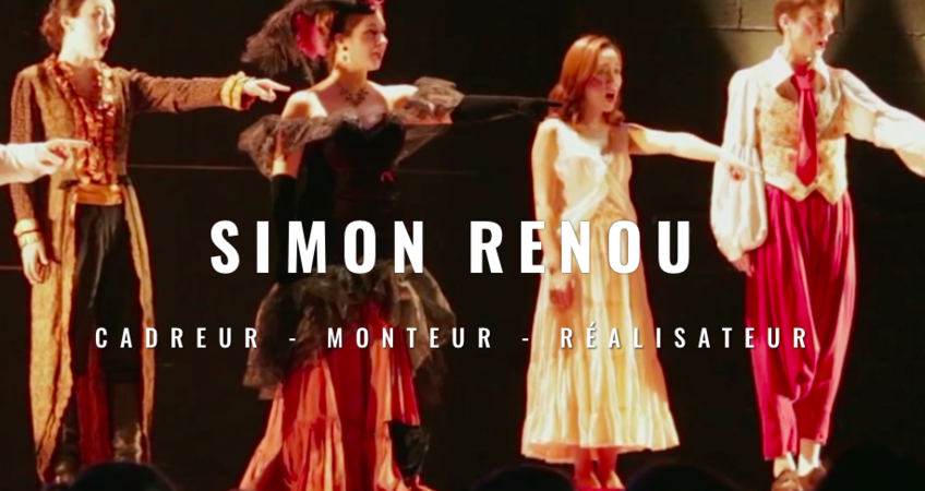 Simon Renou - Captation, bande annonce, extrait  et teaser de spectacle