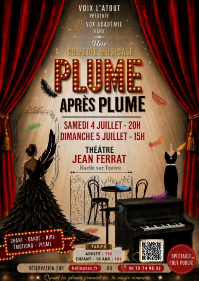 SPECTACLE PLUME APRES PLUME