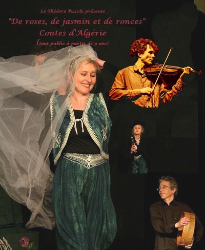Théâtre PUZZLE  - De roses, de jasmin et de ronces 