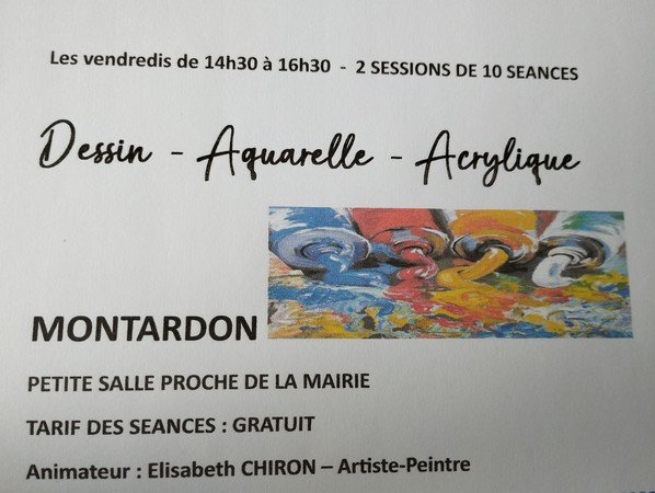 TOUJOURS JEUNES MONTARDON  - Arts Plastiques 