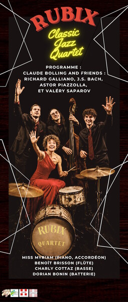 Tréteaux 4 vents - RUBIX QUARTET « Bolling and Friends »