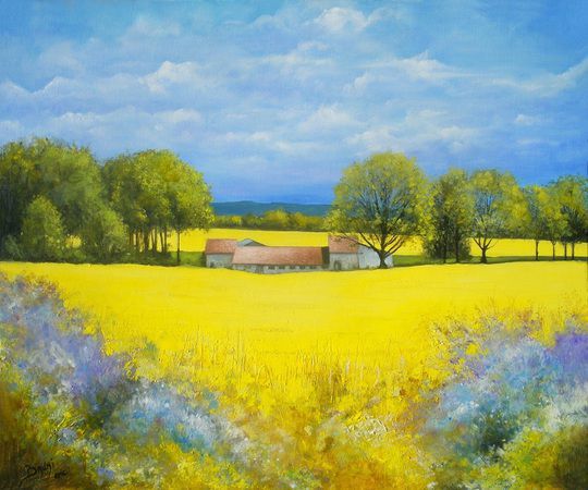 L'artiste peintre BRUNI - Galerie Cadr'Art