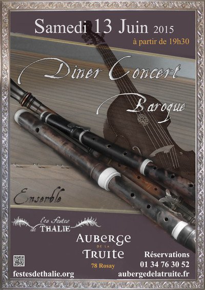 Dîner concert à l'Auberge de la Truite