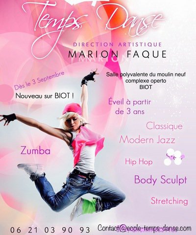Ecole Temps Danse Biot 