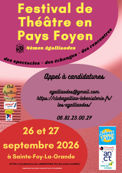 FESTIVAL DE THEATRE EN PAYS FOYEN