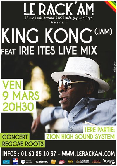 KING KONG ft IRIE ITES LIVE MIX + Zion High