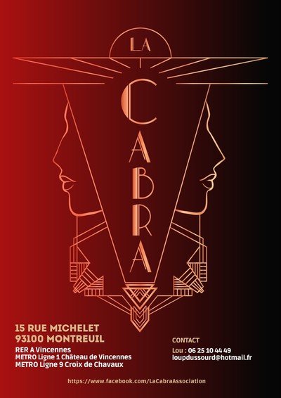 La Cabra , théâtre à Montreuil - Cherche comédien amateur masculin expérimenté pour cours