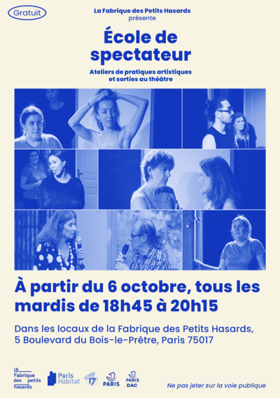 La Fabrique des Petits Hasards - Ateliers de théâtre