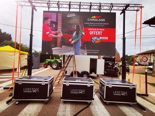 LEDSTAGE - Location mur led, écran géant led