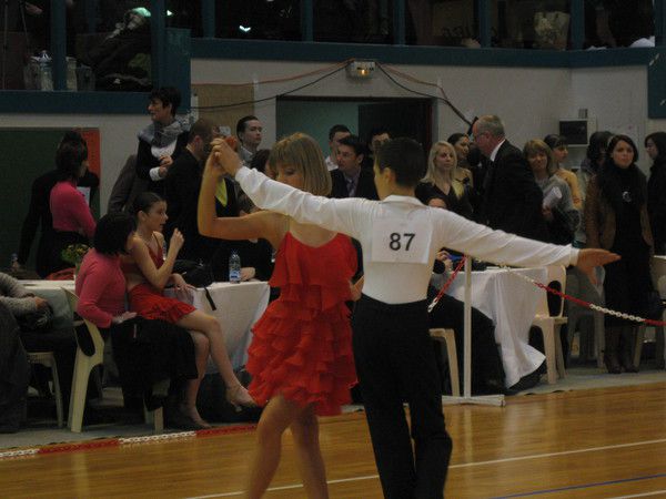 Recherche d'un partenaire en danse sportive
