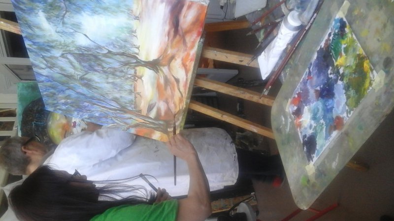 ROSE CHAUVIER - COURS PEINTURE TOUS NIVEAUX