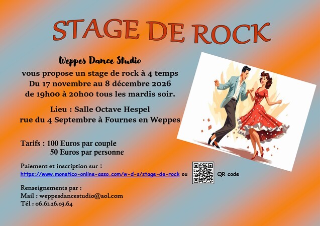 Weppes Dance Studio | Stage de rock | Fournes-en-Weppes