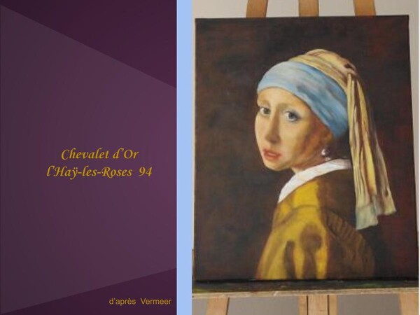 ATELIER ARTISTIQUE CHEVALET D'OR - Cours de PORTRAIT à la peinture à l'huile et acrylique
