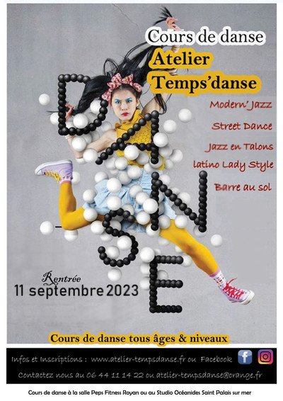 L'Atelier Temps' Danse  - Cours de danse