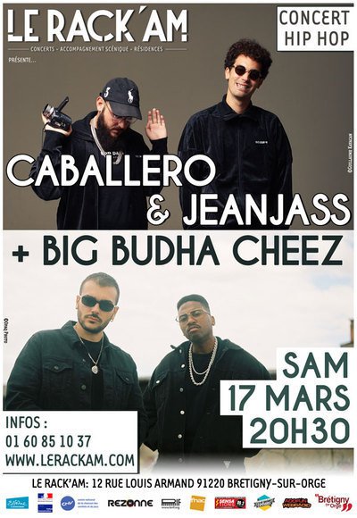 Caballero & JeanJass + Big Budha Cheez en concert