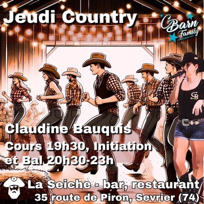 Claudine Bauquis - Initiation et bal country