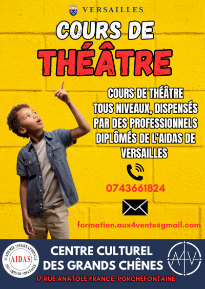Compagnie Aux 4 Vents - Cours de théâtre 