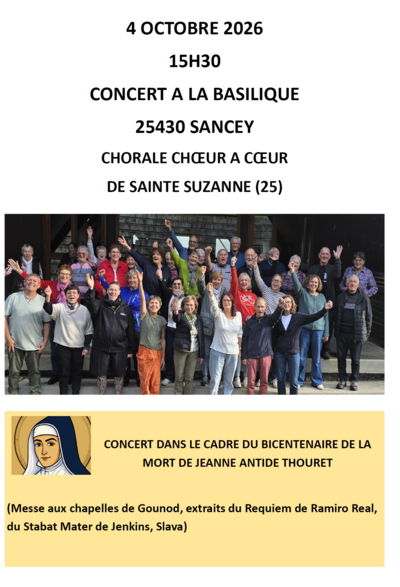 Concert en l'honneur de Jeann-Antide Thouret