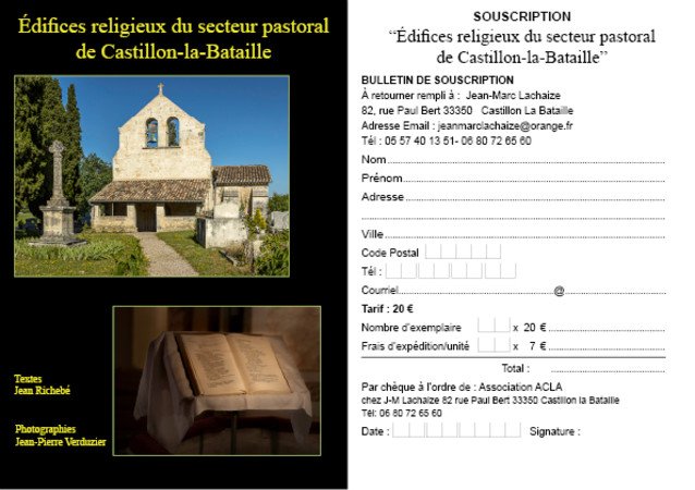 Les édifices religieux du secteur pastoral du castillonnais