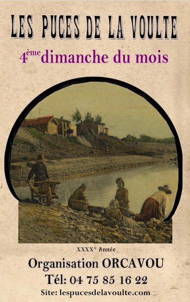 LES PUCES de LA VOULTE