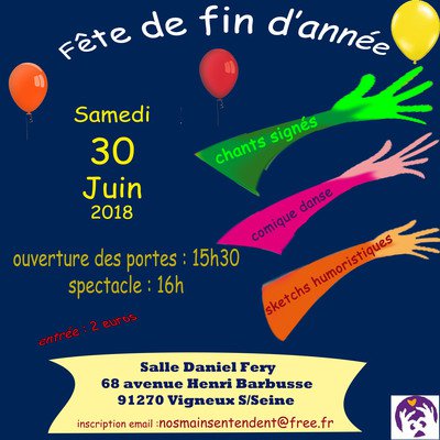 spectacle bilingue LSF / français 2018