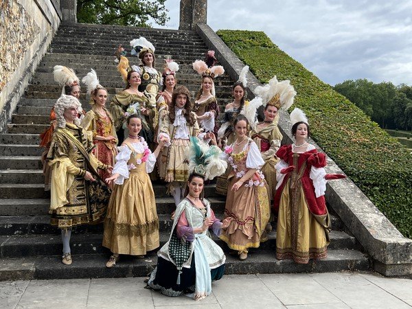 Spectacle de danse baroque au Chateau de Vaux-le-Vicomte
