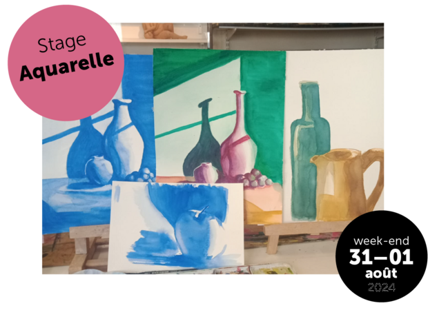 Stage Week-End Eté / Aquarelle