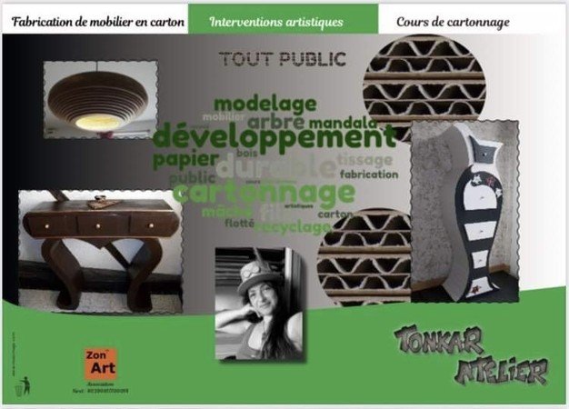 Tonkar Atelier  - Cours de cartonnage 