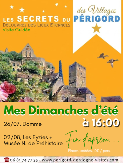 Visite des Eyzies + Musée N. de Préhistoire