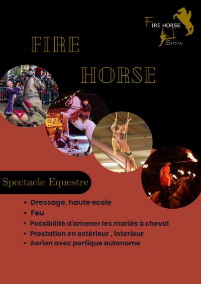 Association Fire Horse - Spectacle équestre, aérien