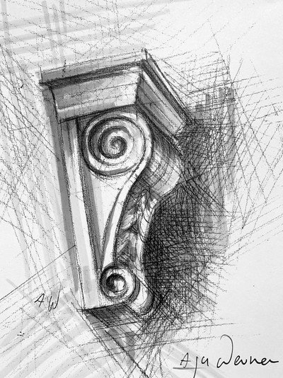 Atelier 3113 - Cours de dessin d'architecture et de paysage à la main