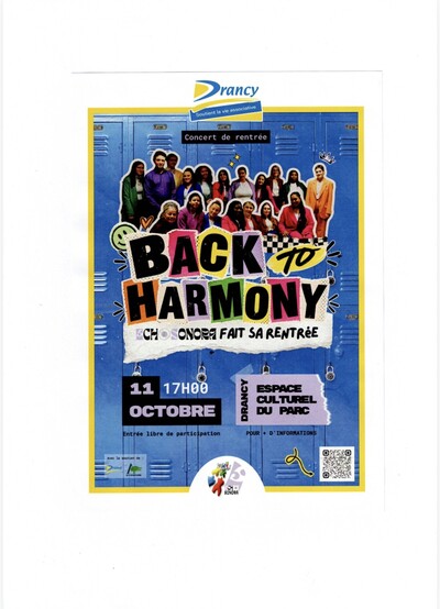 BACK TO HARMONY