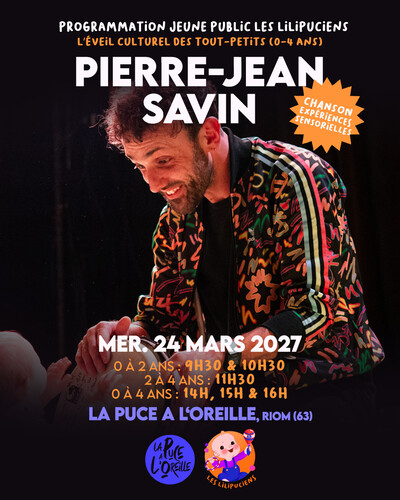 Concert de Pierre-Jean Savin à La Puce a l'Oreille