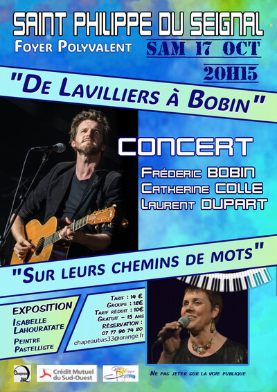 CONCERT Frédéric BOBIN / Catherine COLLE