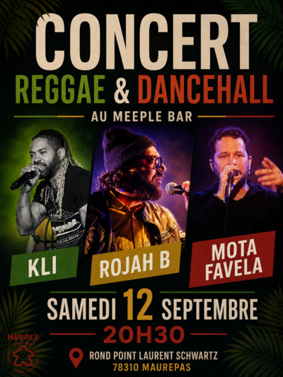 Concert Reggae & Dancehall au Meeple Bar