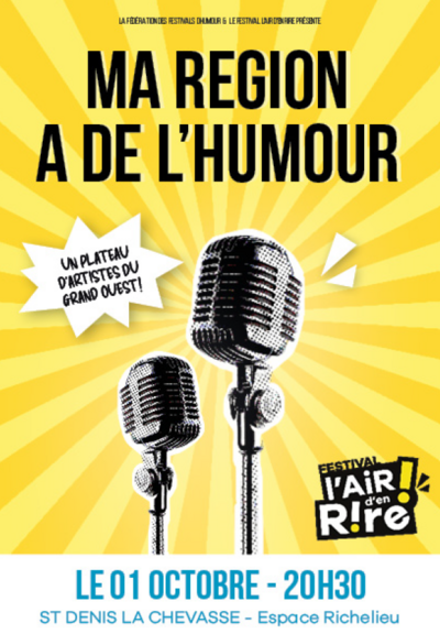 Festival l'Air d'En Rire - Ma Région a de l'Humour